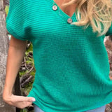 Eleanor™ Stijlvolle V-hals blouse