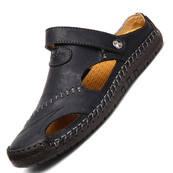 Owen™ Zachte Leren Buitensandalen