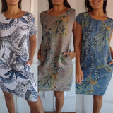 Victoria™ Jurk met Botanische Print