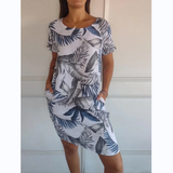 Victoria™ Jurk met Botanische Print