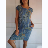 Victoria™ Jurk met Botanische Print