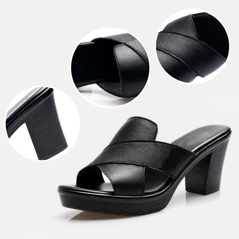 Elvira™ Platform Instap Sandalen