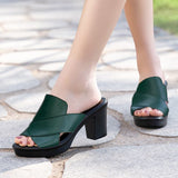 Elvira™ Platform Instap Sandalen