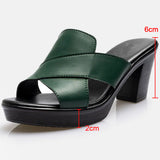 Elvira™ Platform Instap Sandalen