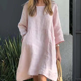 Tina™ Zomerse Losse Jurk