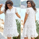 Paisley™ Elegante V-hals Jurk