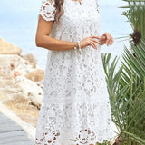 Paisley™ Elegante V-hals Jurk