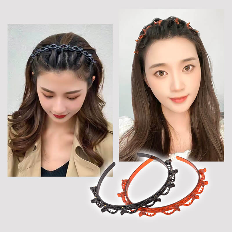 1+1 Gratis | ClipVlecht™ Snelle Styling Haarband
