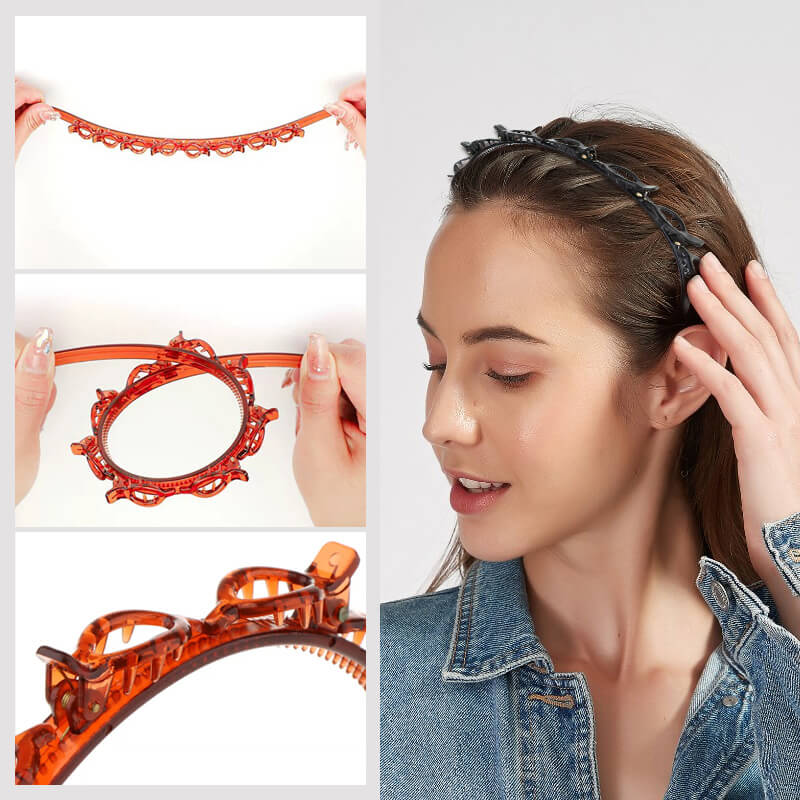 1+1 Gratis | ClipVlecht™ Snelle Styling Haarband
