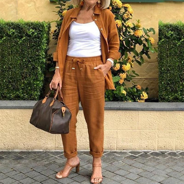 Benita™ Katoenen en Linnen Set
