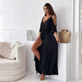 Jana™ Elegante V-hals Jurk