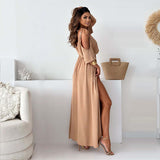 Jana™ Elegante V-hals Jurk