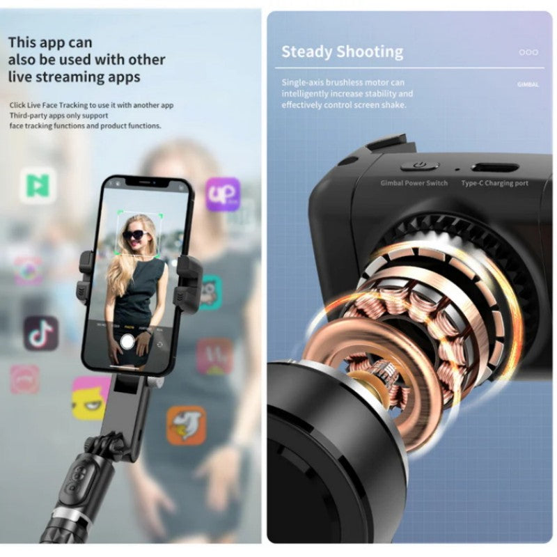 StabiliserendeGrip™ Vloeiende Bewegingsregistratie
