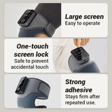 Kniebrace met Warmte en Massage | Verstelbare Pasvorm | USB-Voeding