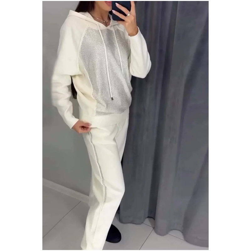 Irmela™ Hooded Sweatshirt en Broek Set