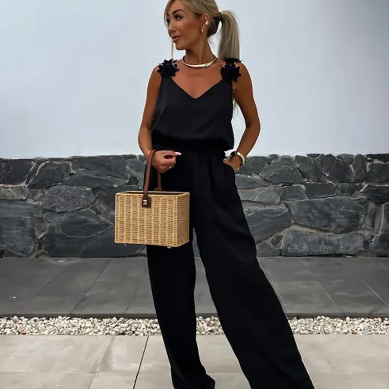 Lucy™ Wijde Pijpen Jumpsuits