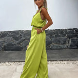 Lucy™ Wijde Pijpen Jumpsuits