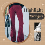 Gabriella™ Corduroy broek met hoge taille