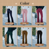 Gabriella™ Corduroy broek met hoge taille