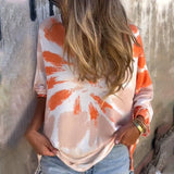 Saskia™ Comfortabele V-hals Blouse