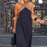 Skylar™ Halternekk Maxi-jurk