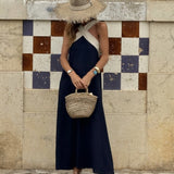 Skylar™ Halternekk Maxi-jurk