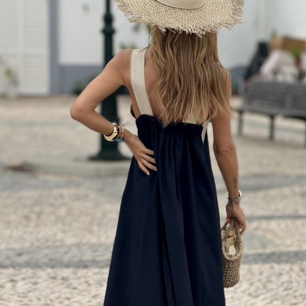 Skylar™ Halternekk Maxi-jurk