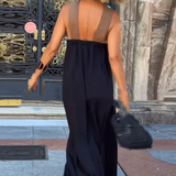 Skylar™ Halternekk Maxi-jurk