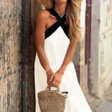 Skylar™ Halternekk Maxi-jurk