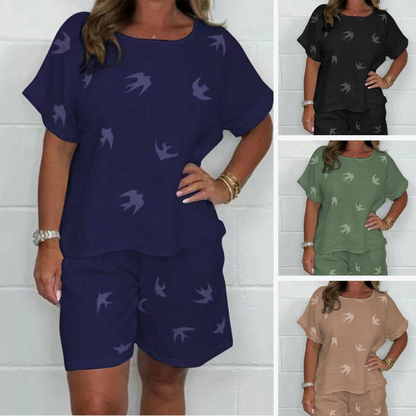 Penelope™ Katoenen en Linnen Shorts Set