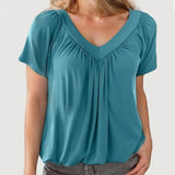 Janelle™ Zachte Gekreukelde Blouse