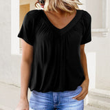 Janelle™ Zachte Gekreukelde Blouse