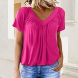 Janelle™ Zachte Gekreukelde Blouse