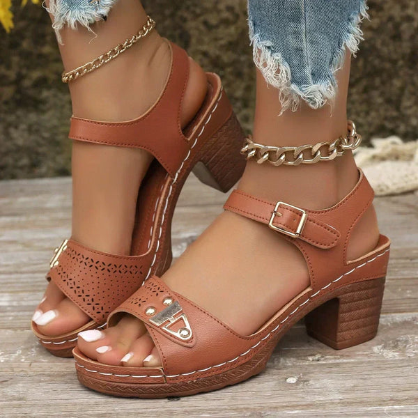 Harper™ Sandalen met bandjes en hakken