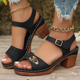 Harper™ Sandalen met bandjes en hakken