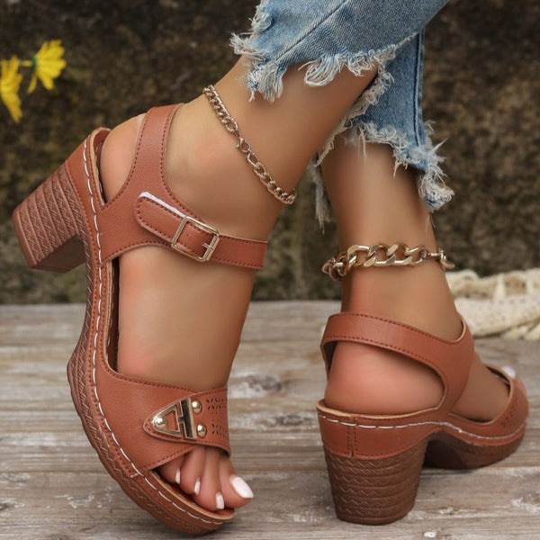 Harper™ Sandalen met bandjes en hakken