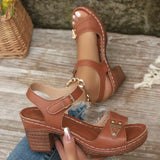 Harper™ Sandalen met bandjes en hakken