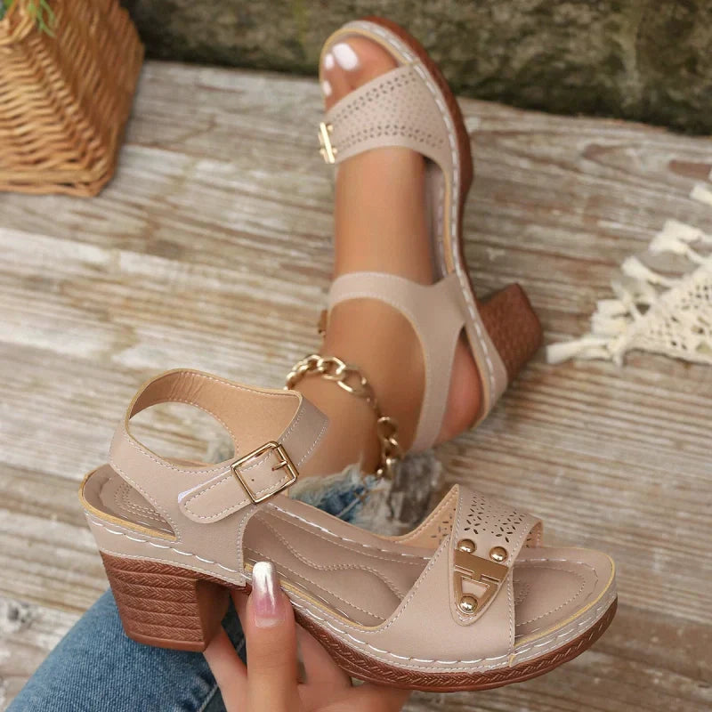 Harper™ Sandalen met bandjes en hakken