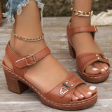 Harper™ Sandalen met bandjes en hakken