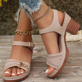 Harper™ Sandalen met bandjes en hakken