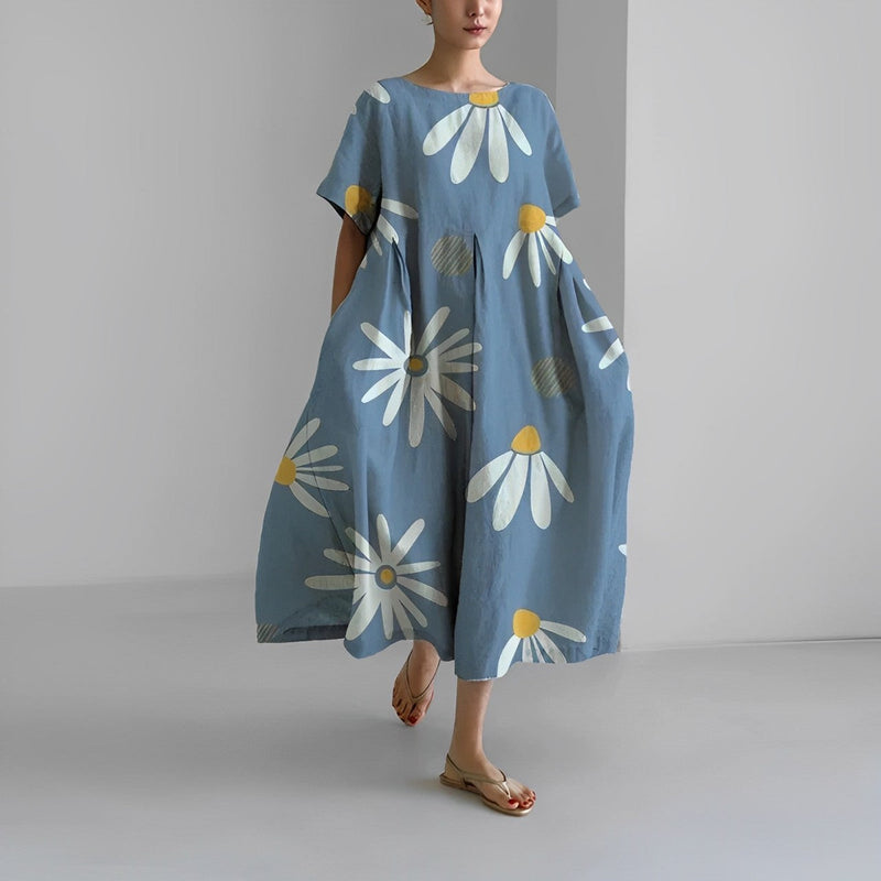 Amelia | Boheemse Bloemenjurk voor Vrouwen