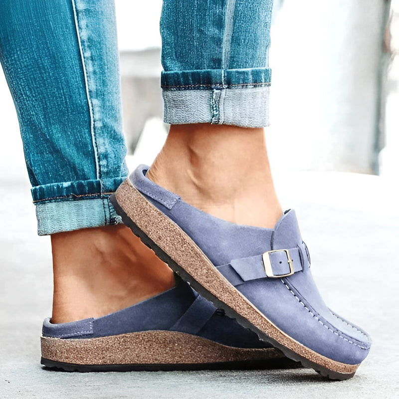 Damespantoffels met orthopedische ondersteuning - Stijl & Comfort