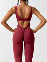 Christina™ Stijlvolle Rugloze Jumpsuit